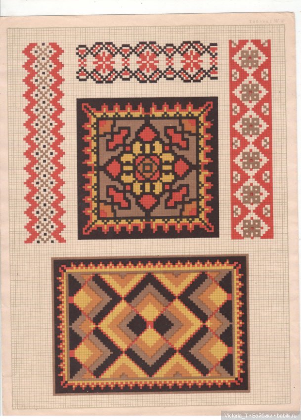 Схемы для вышивки ковров — Разное