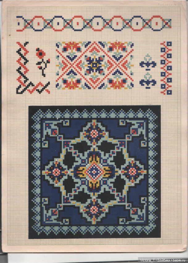 Схемы для вышивки ковров — Разное (фото 6)