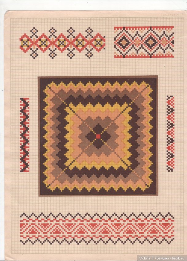 Схемы для вышивки ковров — Разное (фото 3)