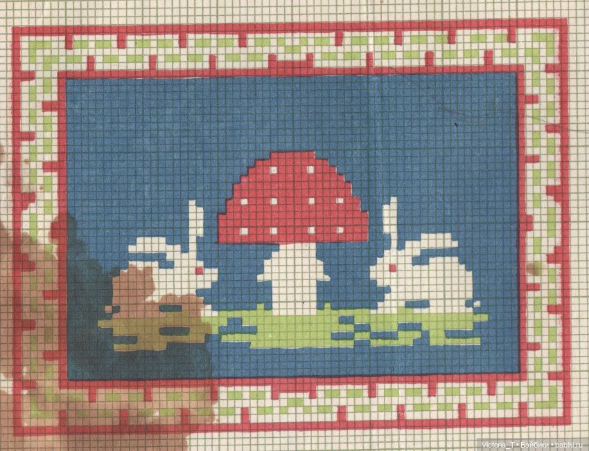 Схемы для вышивки ковров — Разное (фото 7)