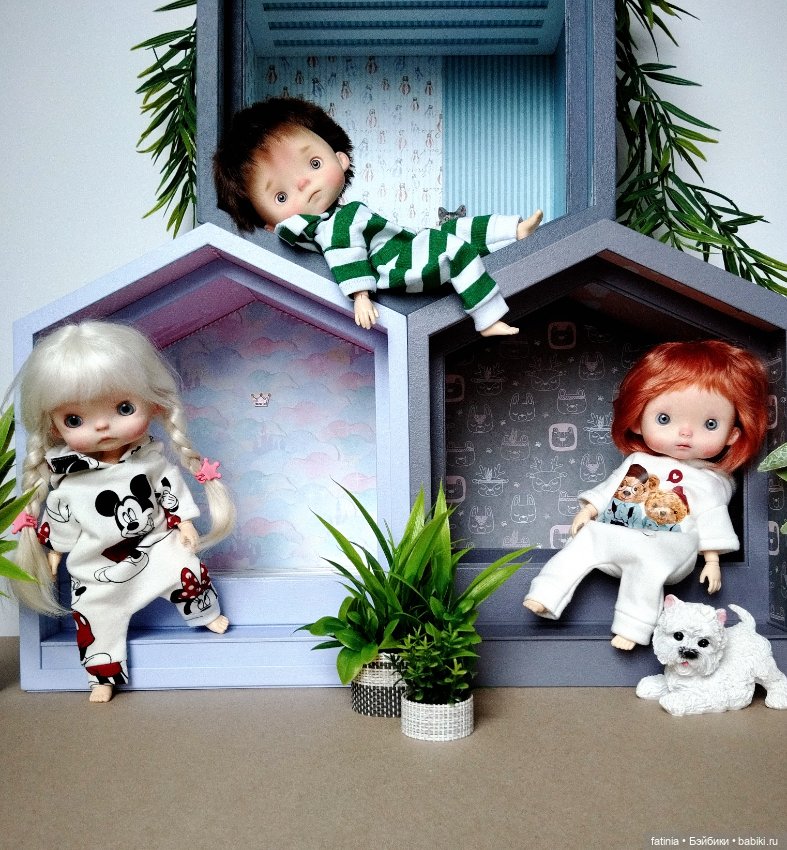 .. хорошо устроились 😍🥳 — Румбоксы и кукольные интерьеры: фото (фото 2)