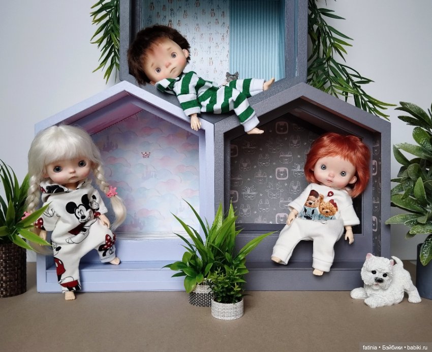 .. хорошо устроились 😍🥳 — Румбоксы и кукольные интерьеры: фото