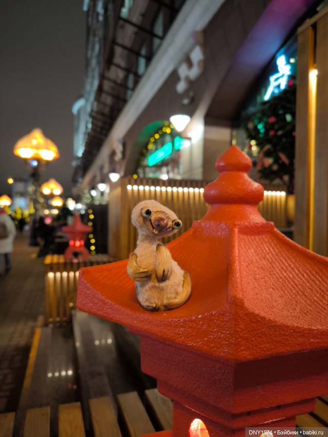 Прогулка Сида по Арбату — Домашние фото авторских игрушек: Тедди (фото 10)