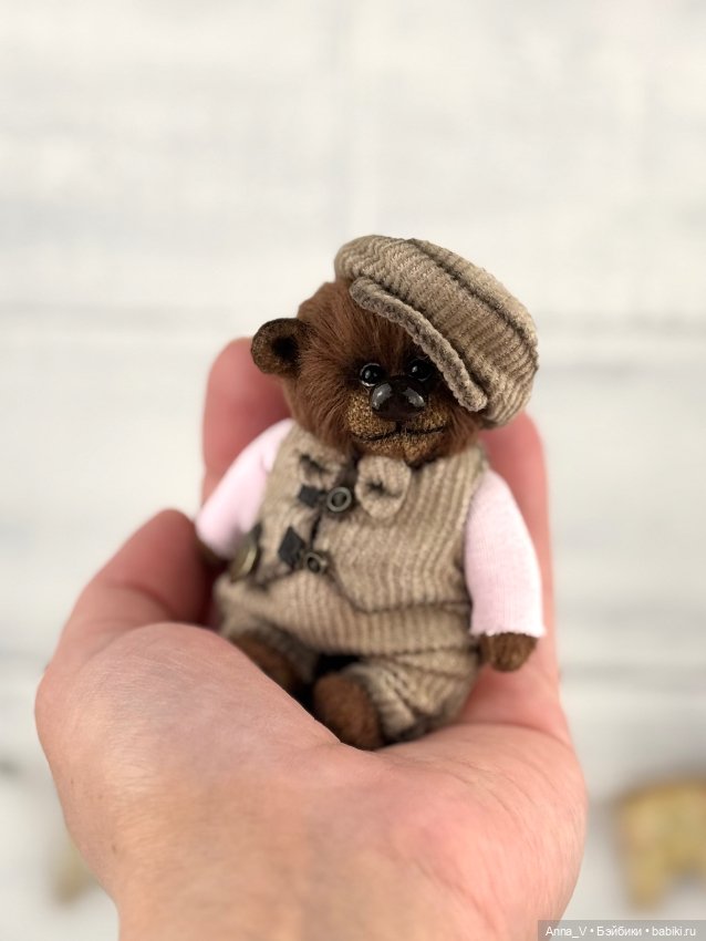 Тедди мишка Ярик — Авторские мишки Тедди и друзья: фото (фото 4)