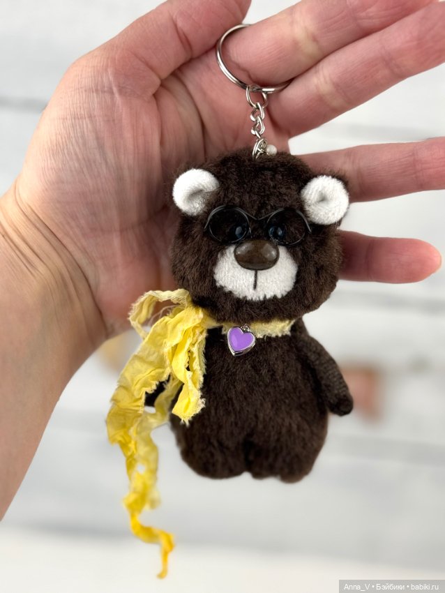 Тедди брелочки — Авторские мишки Тедди и друзья: фото