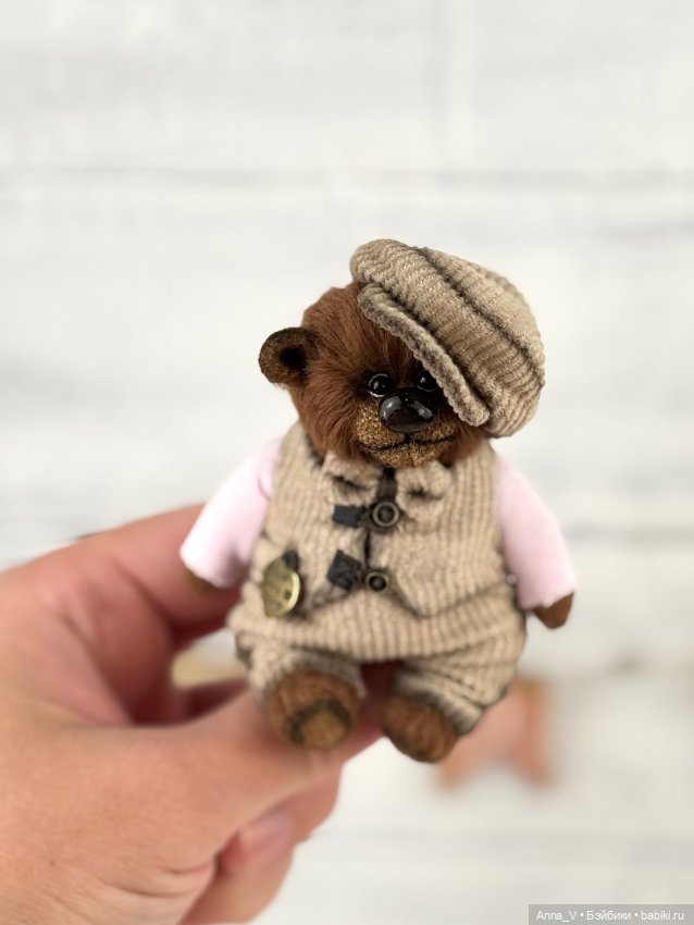 Тедди мишка Ярик — Авторские мишки Тедди и друзья: фото (фото 3)