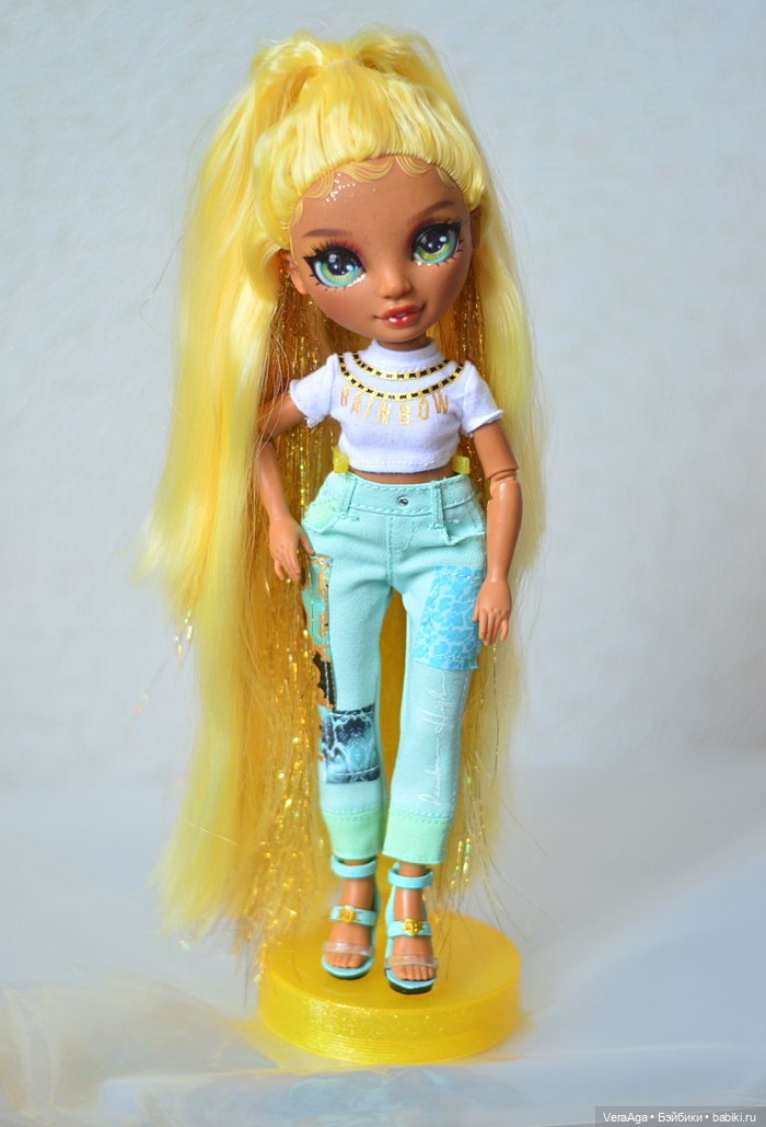 Санни-слайм и Вика — Куклы Rainbow High (Рейнбоу Хай