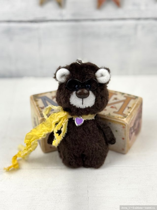 Тедди брелочки — Авторские мишки Тедди и друзья: фото (фото 3)