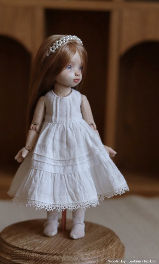 Деревянная подвижная кукла Лори (фото 8)