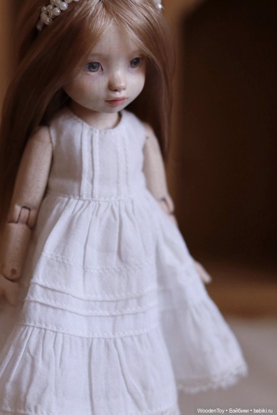 Деревянная подвижная кукла Лори (фото 2)