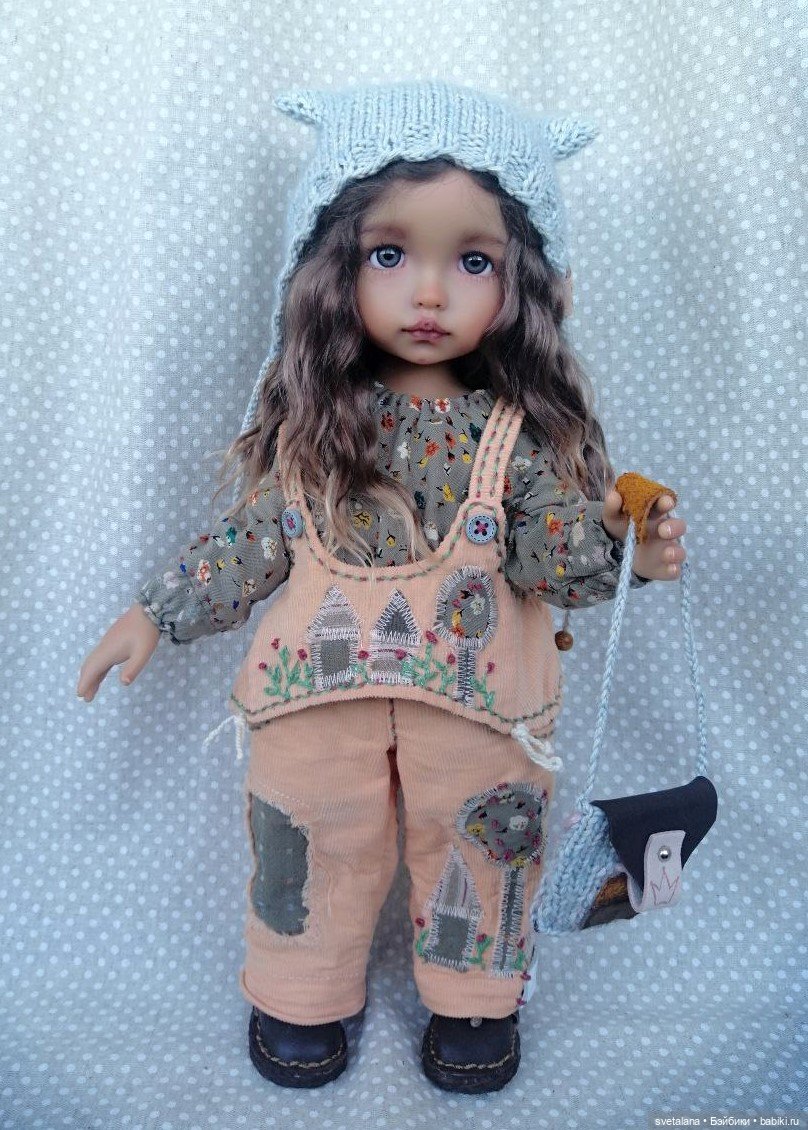 Мия,Олия и Лиля.Мои зимние девочки .ООАК куклы Max & Jessi (фото 8)