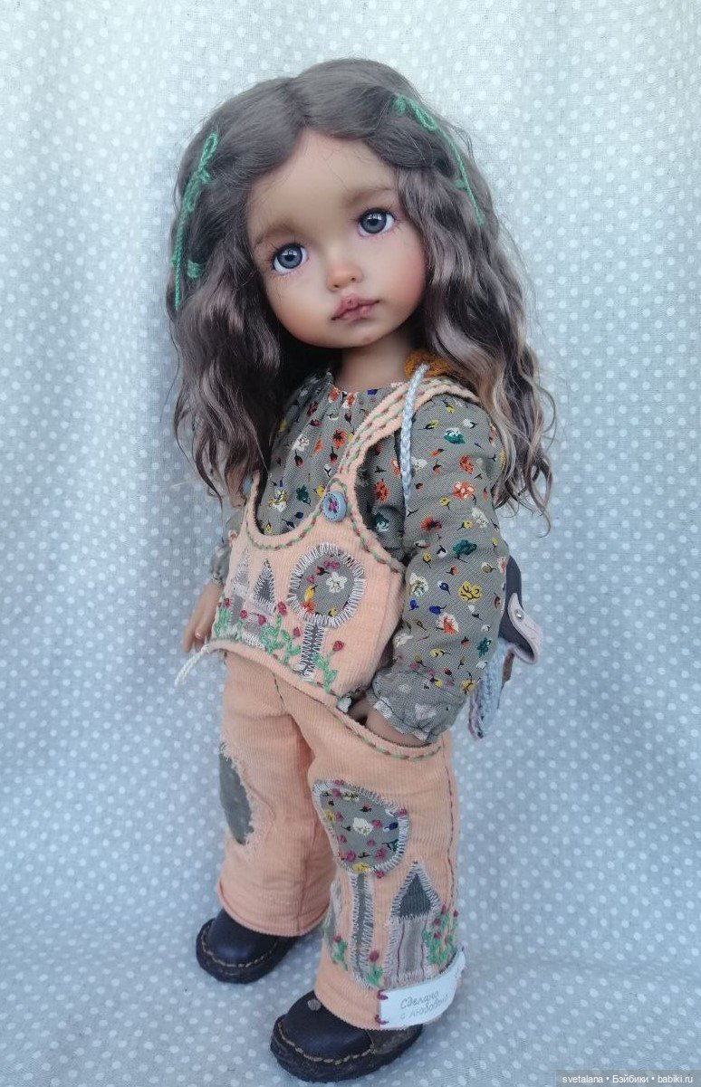 Мия,Олия и Лиля.Мои зимние девочки .ООАК куклы Max & Jessi (фото 4)