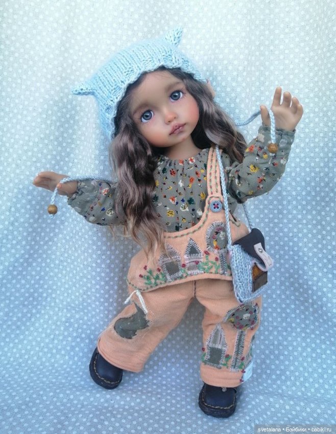 Мия,Олия и Лиля.Мои зимние девочки .ООАК куклы Max & Jessi (фото 7)