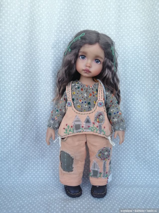 Мия,Олия и Лиля.Мои зимние девочки .ООАК куклы Max & Jessi (фото 5)