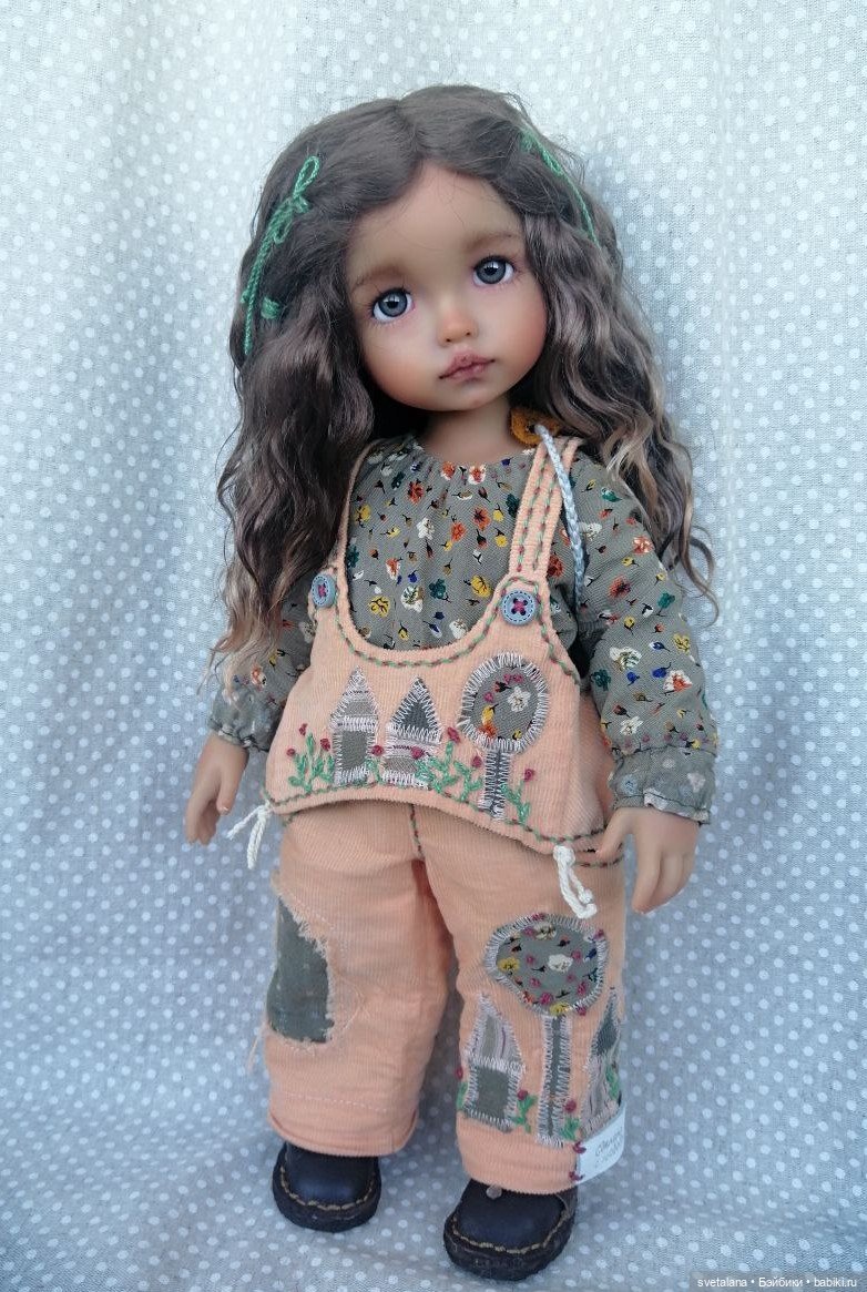 Мия,Олия и Лиля.Мои зимние девочки .ООАК куклы Max & Jessi (фото 6)