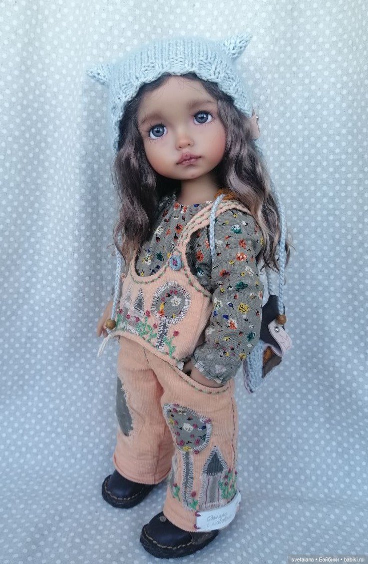 Мия,Олия и Лиля.Мои зимние девочки .ООАК куклы Max & Jessi (фото 9)