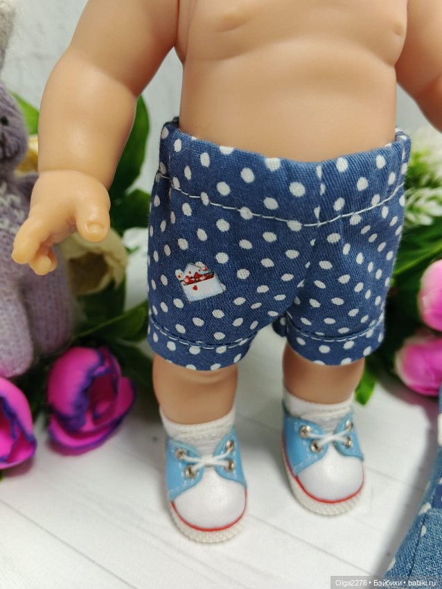 Горошки — Одежда и обувь для кукол своими руками: фото (фото 9)