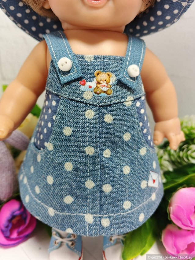 Горошки — Одежда и обувь для кукол своими руками: фото (фото 6)