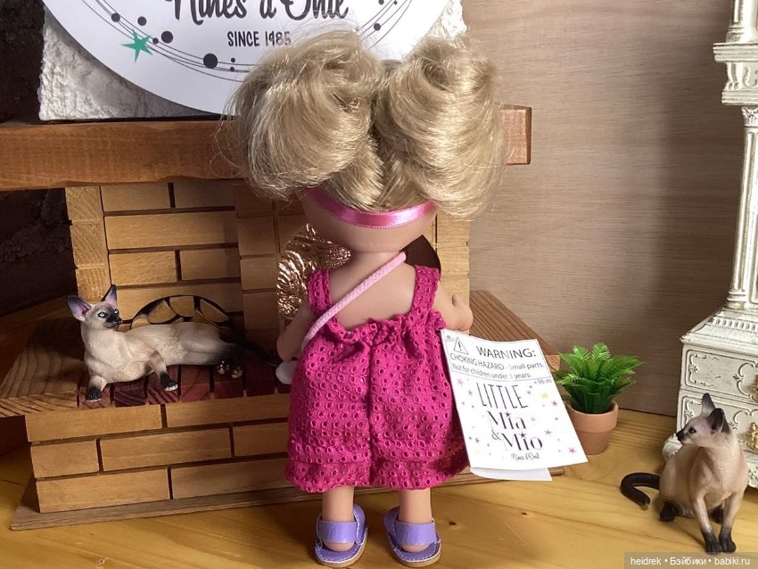 Фото обзор: кукла 23 см Мия Little Mia 2025 зайка BUNNY (фото 4)