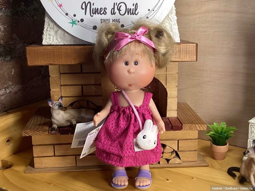 Фото обзор: кукла 23 см Мия Little Mia 2025 зайка BUNNY