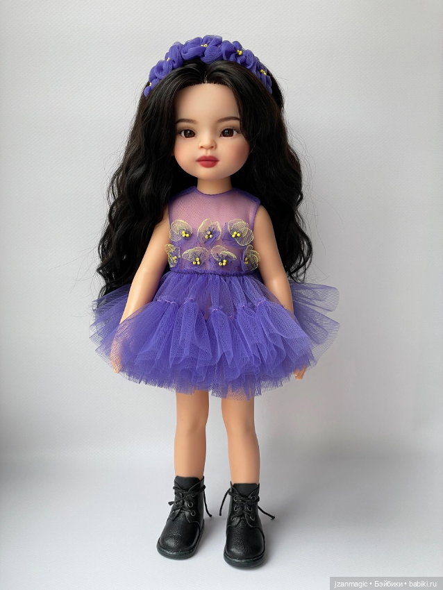 МК «фиалковое платье + ободок» (фото 4)