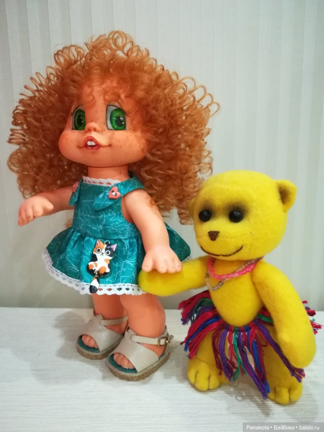 Чудик. Или Манюня?) — Реставрация и преображение кукол: ремонт (фото 7)