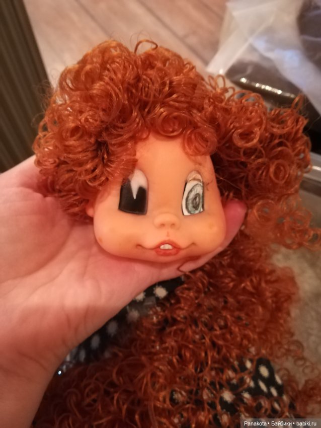 Чудик. Или Манюня?) — Реставрация и преображение кукол: ремонт (фото 2)