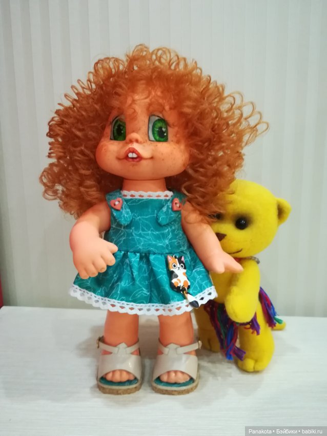 Чудик. Или Манюня?) — Реставрация и преображение кукол: ремонт (фото 4)