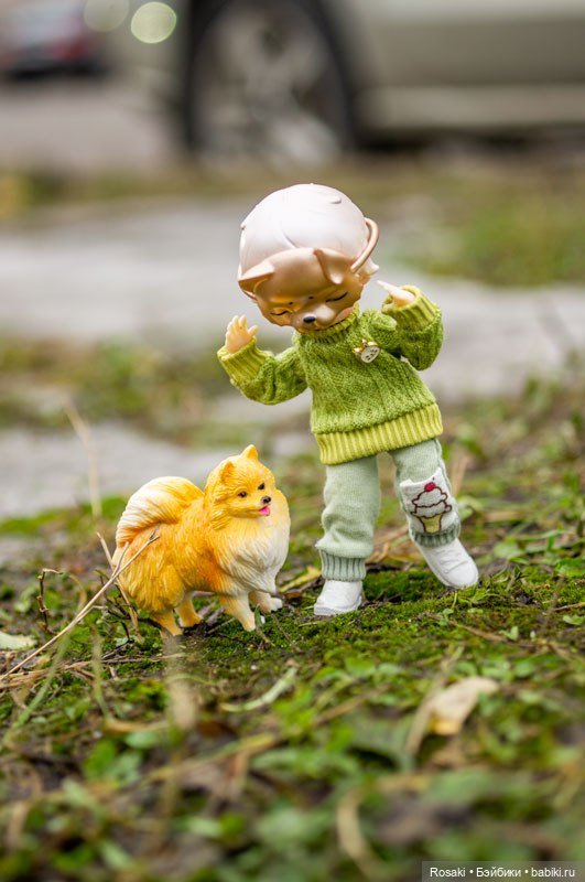 Малыш Сябяка на прогулке — Интересные игрушки и фигурки (разное): редкие (фото 5)