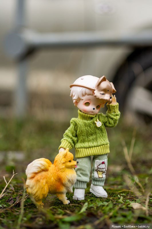 Малыш Сябяка на прогулке — Интересные игрушки и фигурки (разное): редкие (фото 6)
