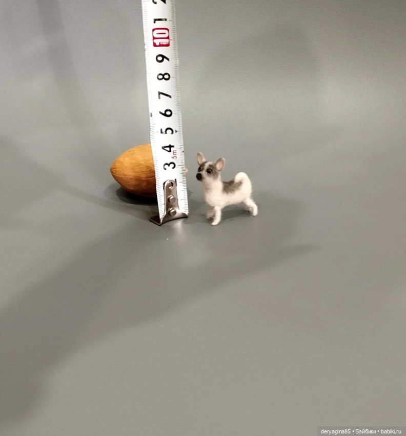 Мини пёсель — Валяные игрушки из шерсти: сухое валяние (фото 4)