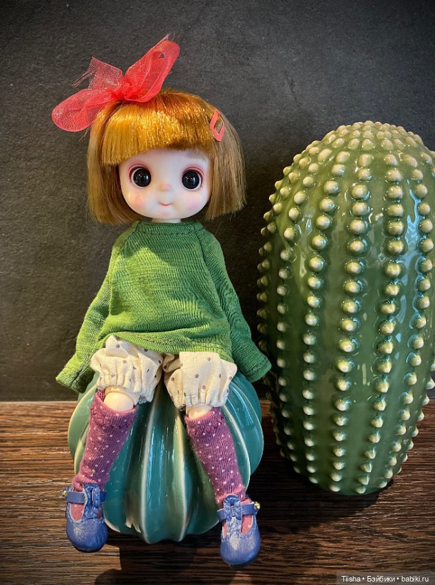 Пуговка (little sister на теле monst doll)