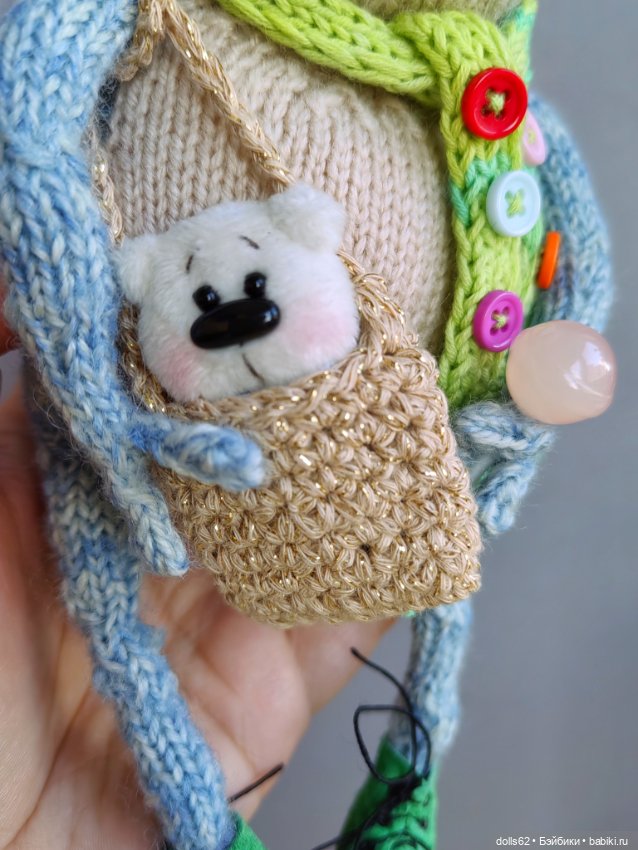 Жабка Клёпа — Вязаные игрушки и амигуруми: крючком (фото 8)