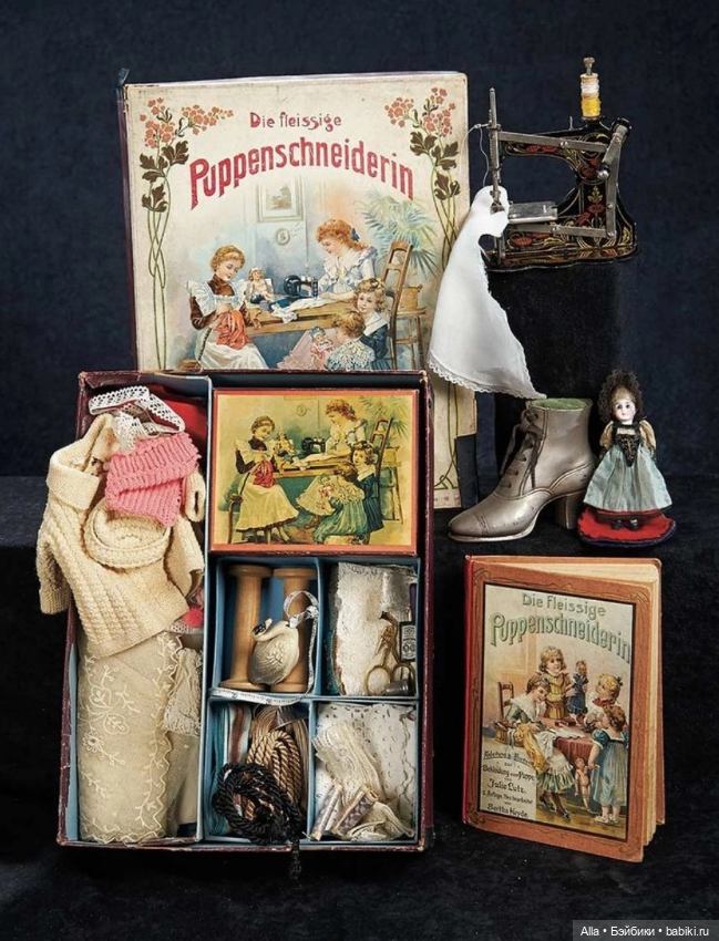 Детские наборы для рукоделия, 1885-1900е гг