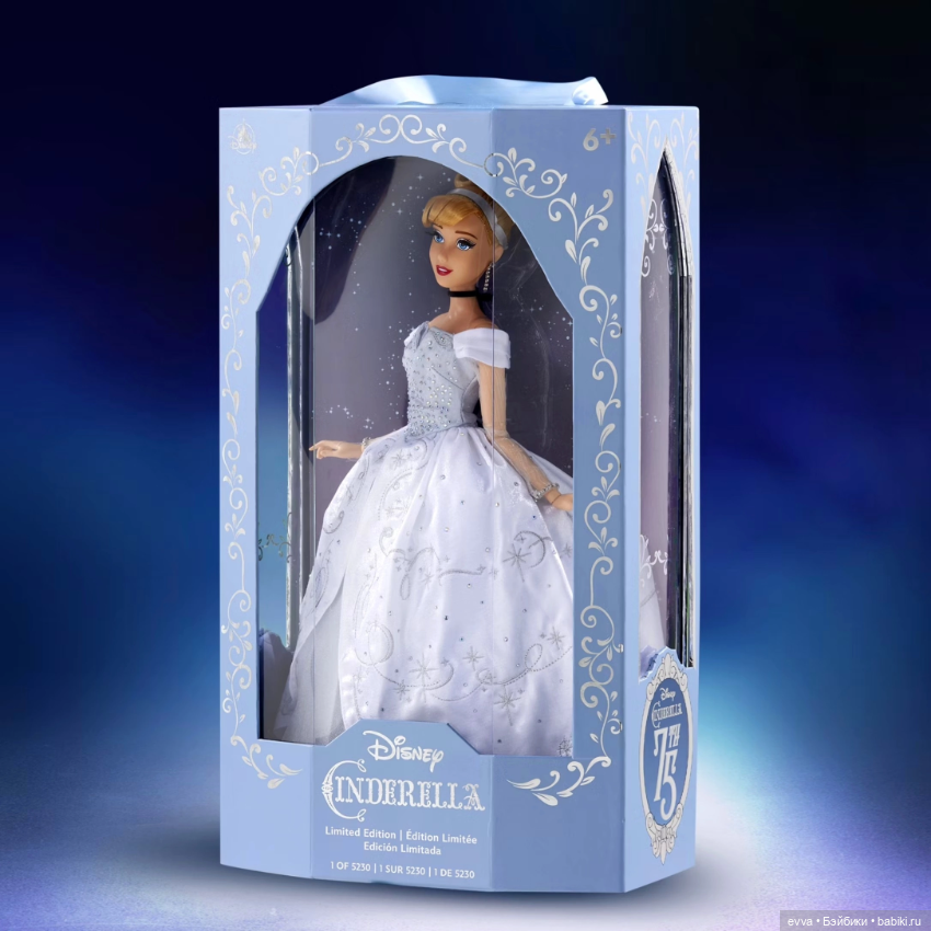 Золушка - Disney — Куклы Disney Animators и Принцессы Диснея: Disney Store