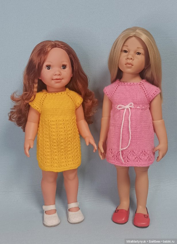 А вот и МК — Вязание одежды для кукол: бесплатные схемы спицами и крючком