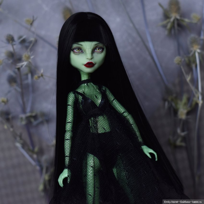 Платье для Гадюки — ООАК Monster High и Ever After High: репейнт (фото 2)