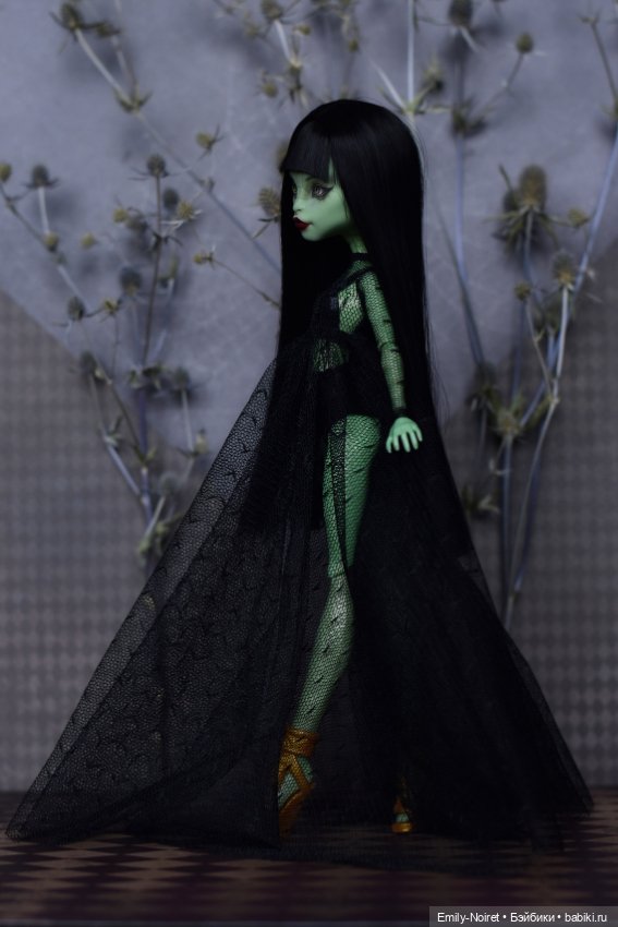 Платье для Гадюки — ООАК Monster High и Ever After High: репейнт (фото 3)