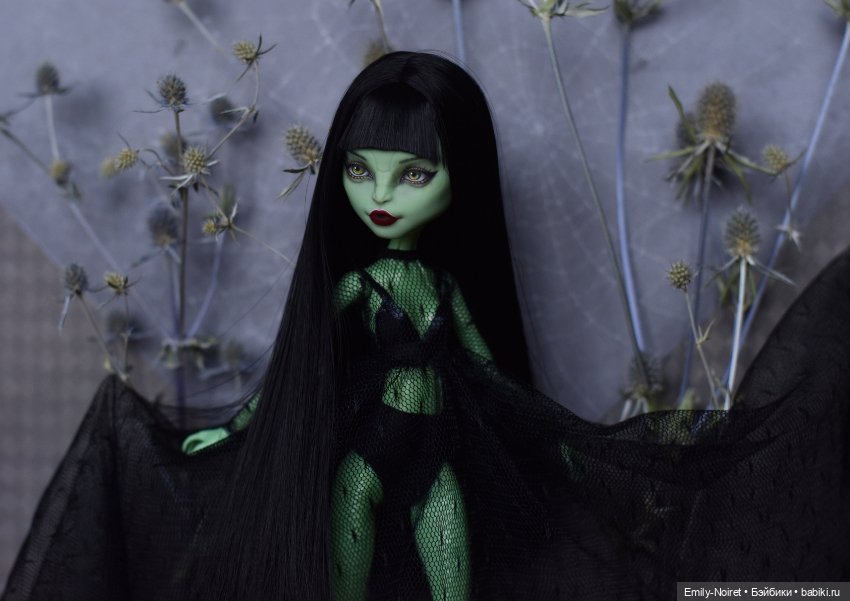 Платье для Гадюки — ООАК Monster High и Ever After High: репейнт (фото 9)