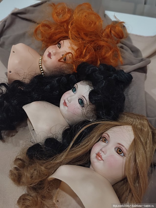 Новые девочки — Авторские фарфоровые куклы (OOAK): ручная работа (фото 2)