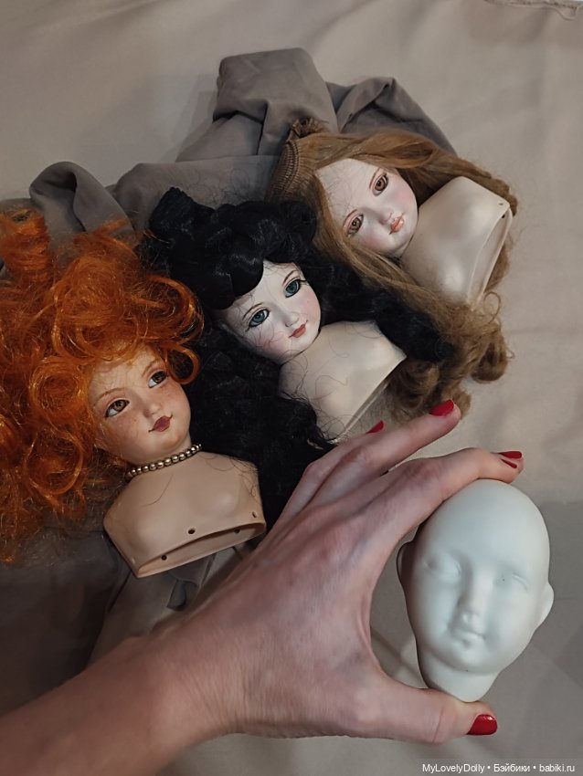 Новые девочки — Авторские фарфоровые куклы (OOAK): ручная работа