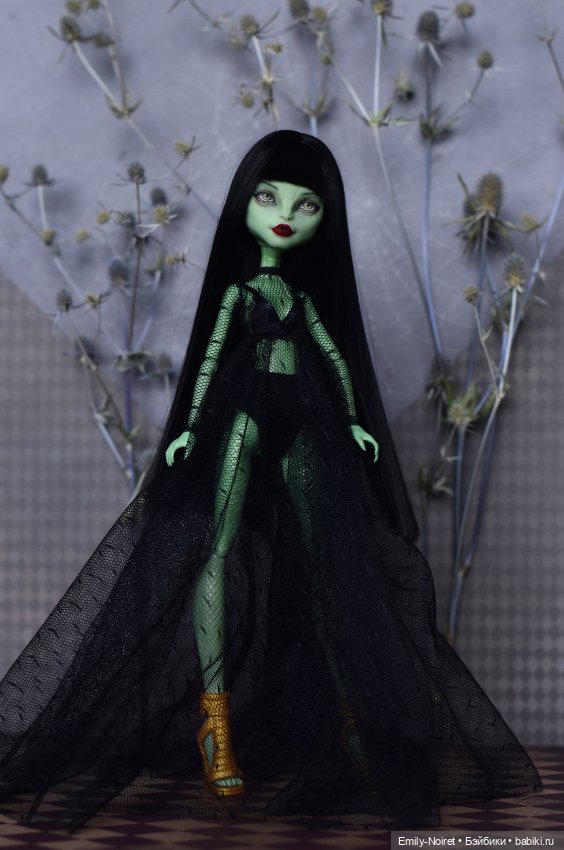 Платье для Гадюки — ООАК Monster High и Ever After High: репейнт
