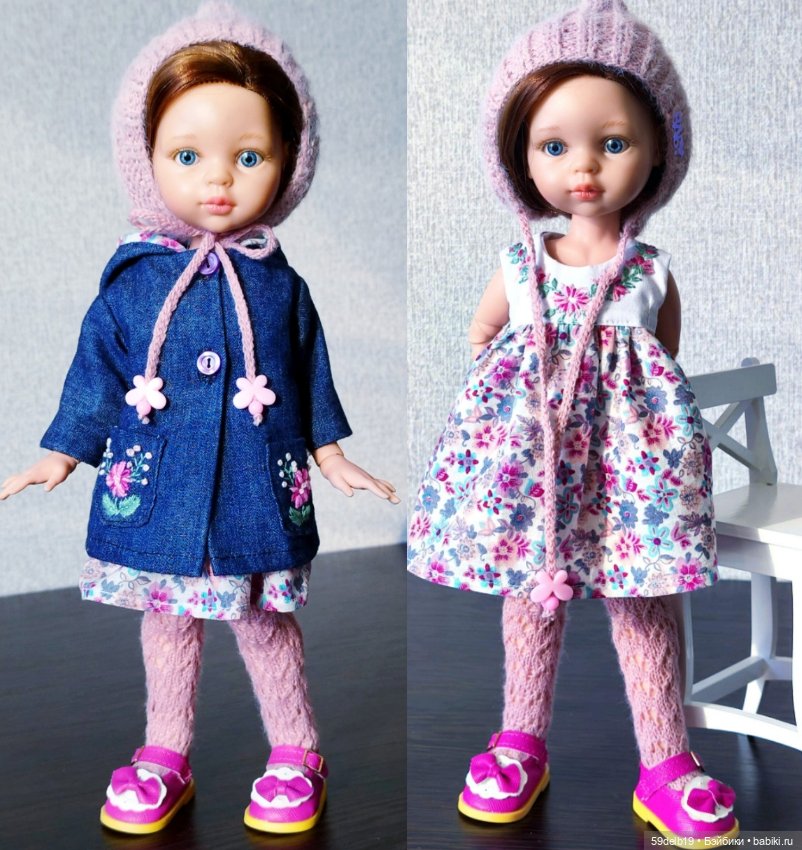 Плащ с капюшоном, платье с вышивкой, шапочка "Эльфик" для паолочки