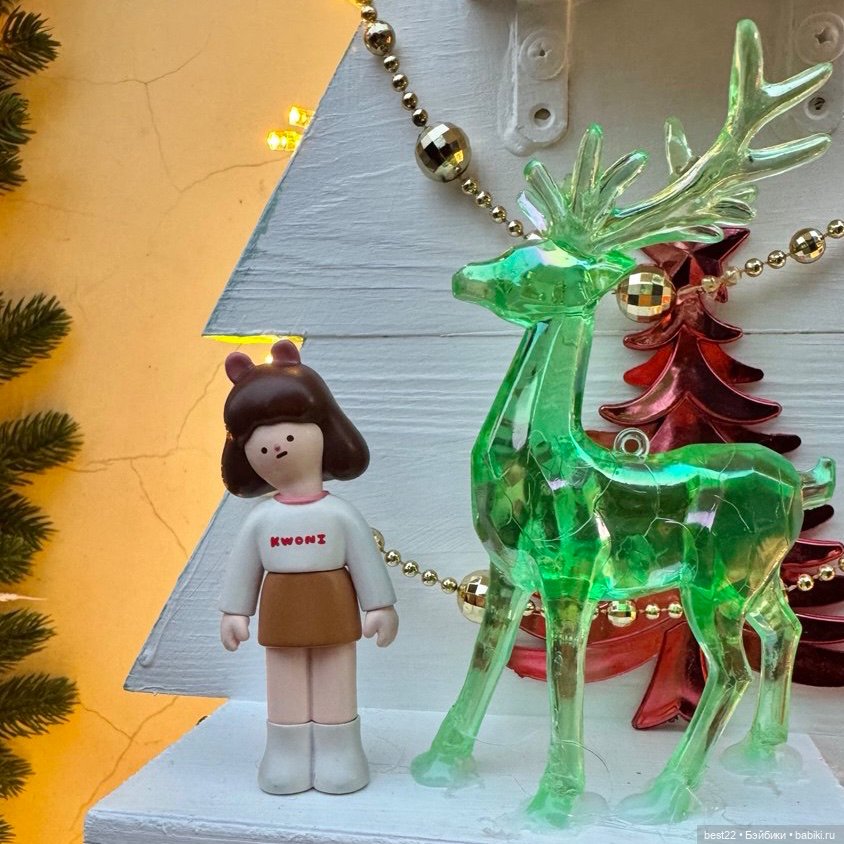 Фигурка Kwoni. Зима 2025 — Игровые куклы разных производителей (Разное): редкие бренды (фото 9)