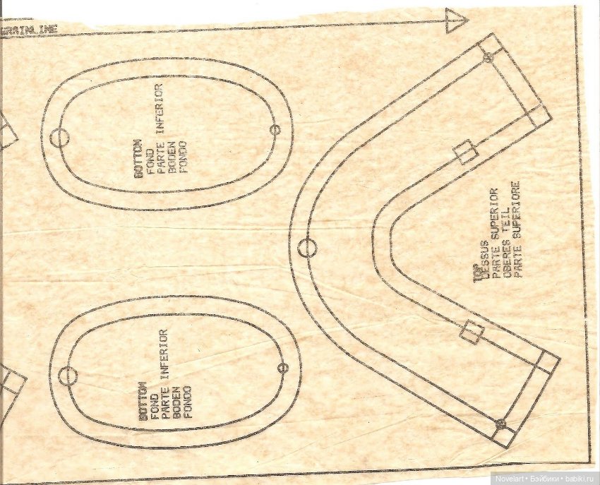 Выкройки кукольной обуви, старый журнал Vogue craft