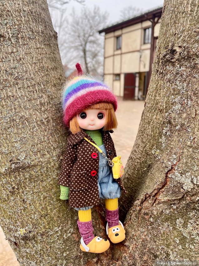 Прогулка Пуговки (Little sister на теле monst doll)