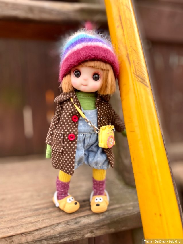 Прогулка Пуговки (Little sister на теле monst doll)