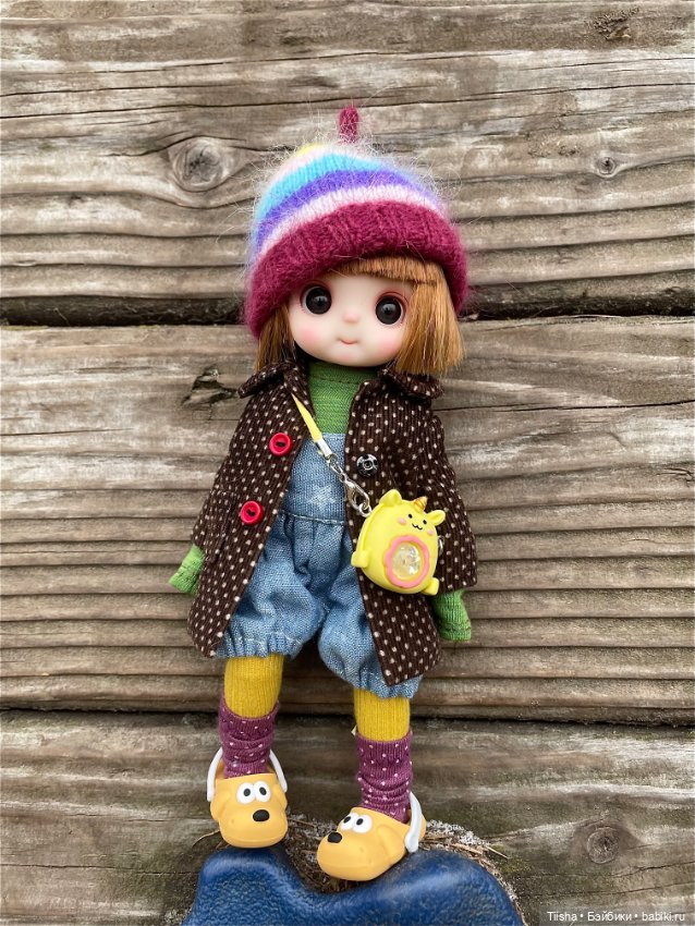 Прогулка Пуговки (Little sister на теле monst doll)