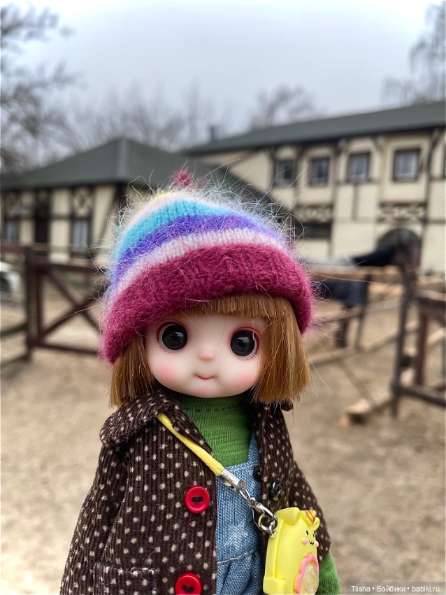 Прогулка Пуговки (Little sister на теле monst doll)