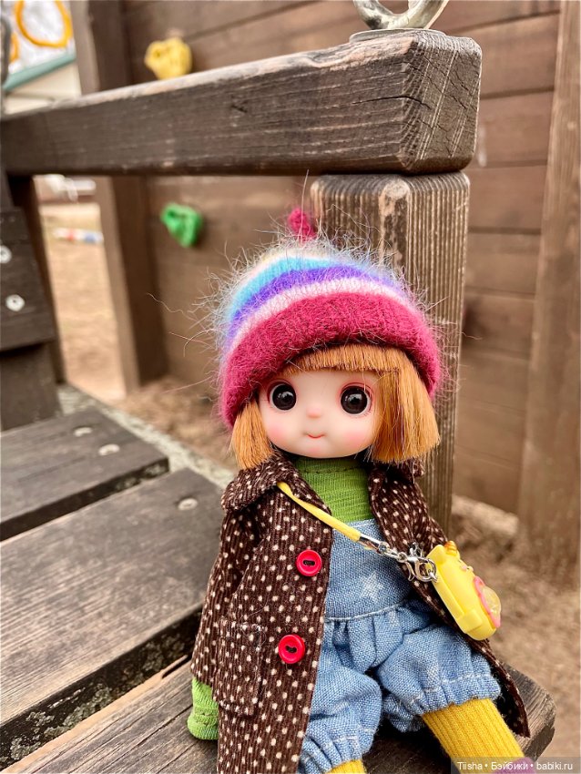 Прогулка Пуговки (Little sister на теле monst doll)